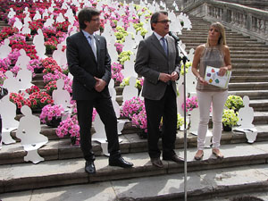 Girona Temps de Flors 2014. La inauguraci&oacute;