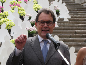Girona Temps de Flors 2014. La inauguraci&oacute;