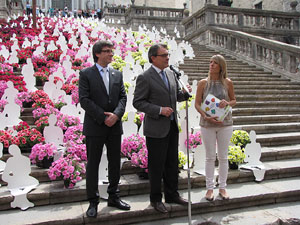 Girona Temps de Flors 2014. La inauguraci&oacute;