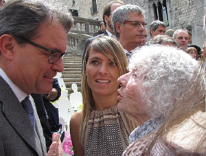 Girona Temps de Flors 2014. La inauguraci&oacute;
