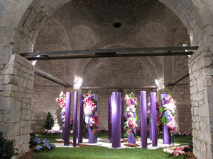 Girona Temps de Flors 2014. Capella de Sant Nicolau, Casa Díaz-Tarragó i Jardí de l'Àngel