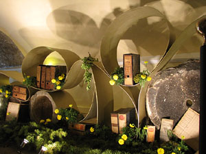 Girona Temps de Flors 2014. Capella de Sant Nicolau, Casa Díaz-Tarragó i Jardí de l'Àngel
