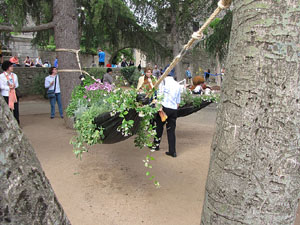 Girona Temps de Flors 2014. El Passeig Arqueol&ograve;gic