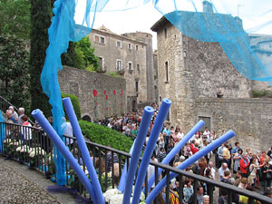 Girona Temps de Flors 2014. El Passeig Arqueol&ograve;gic