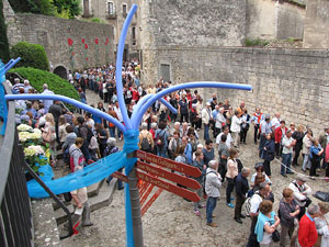 Girona Temps de Flors 2014. El Passeig Arqueol&ograve;gic