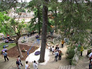 Girona Temps de Flors 2014. El Passeig Arqueol&ograve;gic