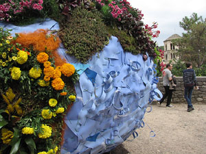 Girona Temps de Flors 2014. El Passeig Arqueol&ograve;gic