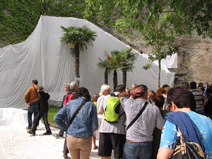 Girona Temps de Flors 2014. El Passeig Arqueol&ograve;gic