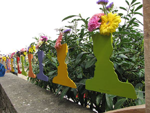 Girona Temps de Flors 2014. El Passeig Arqueol&ograve;gic