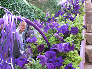 Girona Temps de Flors 2014. Capella de Sant Cristòfol - Jardins de la Francesa