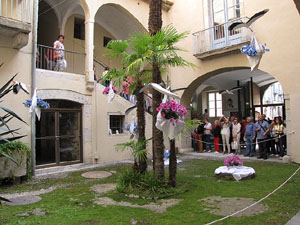 Girona Temps de Flors 2014. Casa Pastors i voltants de la Catedral