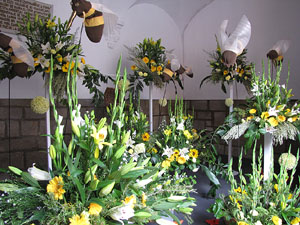 Girona Temps de Flors 2014. Casa Pastors i voltants de la Catedral
