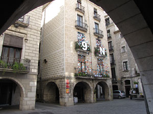 Girona Temps de Flors 2014. Plaça del Vi - Teatre Municipal