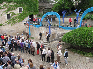 Girona Temps de Flors 2014. Els Banys &Agrave;rabs