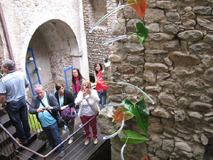 Girona Temps de Flors 2014. Els Banys &Agrave;rabs