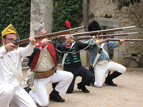 VI Festa Reviu els Setges Napoleònics de Girona. Concentració de reconstructors històrics