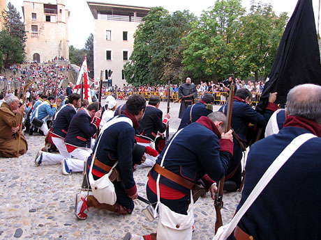 VI Festa Reviu els Setges Napoleònics de Girona. Recreació del Gran Dia de Girona al Barri Vell