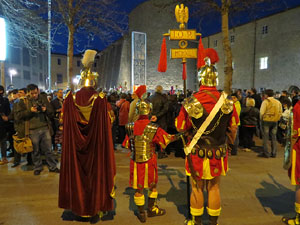 Inauguració de l'escultura de Domènec Fita