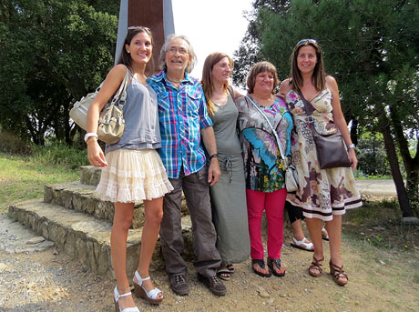 La Creu dels &Agrave;ngels, escultura de Max Var&eacute;s