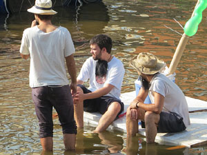 Fires de Sant Narc&iacute;s 2013. 2a. Baixada d'andr&ograve;mines pel riu Onyar del segle XXI