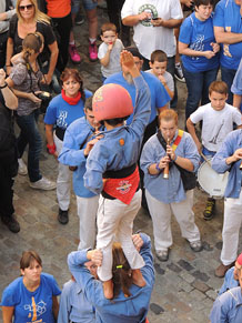 Fires de Girona 2014. Diada castellera amb Marrecs de Salt, Minyons de Terrassa i Capgrossos de Matar&oacute;