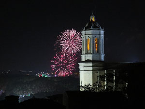 Fires de Sant Narcís 2014. Castell de focs artificials