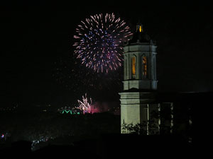 Fires de Sant Narc&iacute;s 2014. Castell de focs artificials