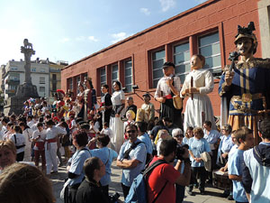 Fires de Girona 2014. La trobada de gegants: la ballada final