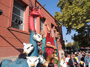 Fires de Girona 2014. La trobada de gegants: la ballada final