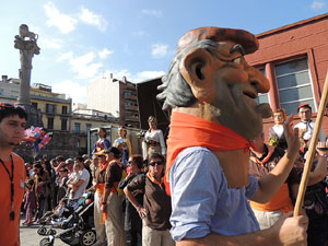 Fires de Girona 2014. La trobada de gegants: la ballada final