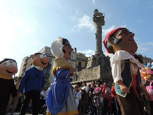 Fires de Girona 2014. La trobada de gegants: la ballada final