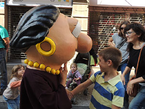 Fires de Girona 2014. La trobada de gegants: la cercavila