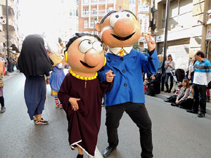 Fires de Girona 2014. La trobada de gegants: la cercavila
