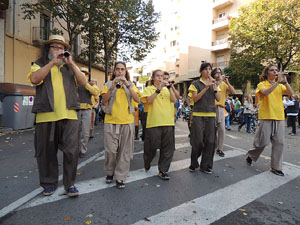 Fires de Girona 2014. La trobada de gegants: la cercavila