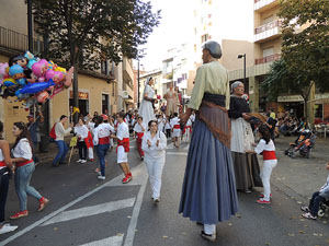 Fires de Girona 2014. La trobada de gegants: la cercavila