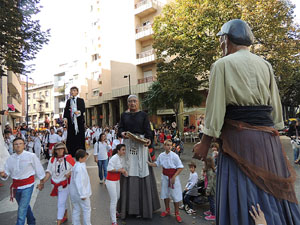 Fires de Girona 2014. La trobada de gegants: la cercavila