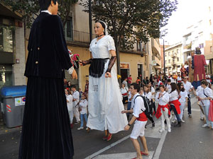 Fires de Girona 2014. La trobada de gegants: la cercavila