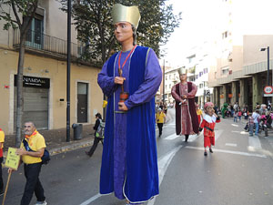 Fires de Girona 2014. La trobada de gegants: la cercavila