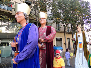 Fires de Girona 2014. La trobada de gegants: la cercavila