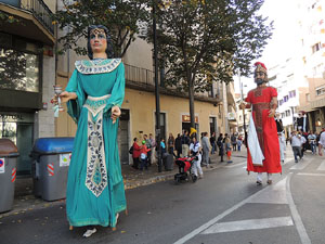 Fires de Girona 2014. La trobada de gegants: la cercavila