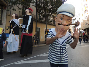 Fires de Girona 2014. La trobada de gegants: la cercavila