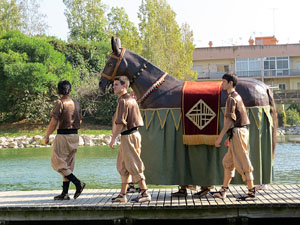 Fires de Girona 2014. La trobada de gegants: la cercavila