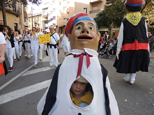 Fires de Girona 2014. La trobada de gegants: la cercavila
