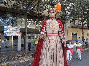 Fires de Girona 2014. La trobada de gegants: la cercavila