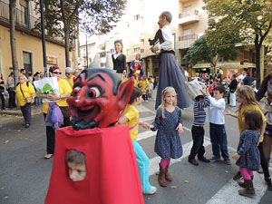 Fires de Girona 2014. La trobada de gegants: la cercavila