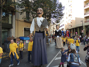 Fires de Girona 2014. La trobada de gegants: la cercavila