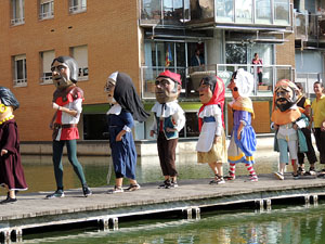 Fires de Girona 2014. La trobada de gegants: la cercavila