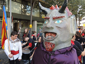 Fires de Girona 2014. La trobada de gegants: la cercavila