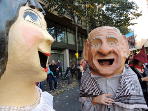 Fires de Girona 2014. La trobada de gegants: la cercavila