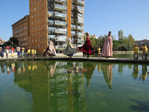 Fires de Girona 2014. La trobada de gegants: la cercavila
